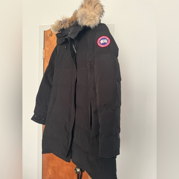 Womens Canada Goose Shelburne Parka - Black - Picture 2 of 6